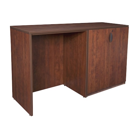 Regency Side Desk Legacy Stand Up SidetoSide Stg CabDesk, 23" D X 42" H, 72" W X Melamine Laminate, Cherry LSSCSD7223CH